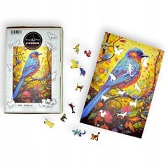 Puzzle Bird Mruu&Amp;Pruu 20 X 28 Cm 160 Tükki Puidust Puzzle hind ja info | Pusled | kaup24.ee