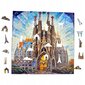 Puzzle Sagrada Familia Mruu&Amp;Pruu 25 X 25 Cm 150 El. Puidust Puzzle hind ja info | Pusled | kaup24.ee