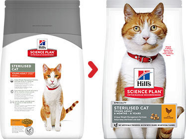 Hill's Science Plan Young Adult Sterilised Cat kuivtoit kassidele koos kanaga, 3kg цена и информация | Kuivtoit kassidele | kaup24.ee