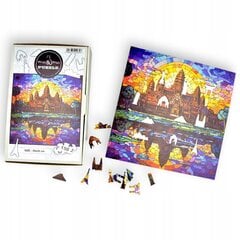 Puzzle Angkor Wat Mruu&amp;Pruu 25 x 25 cm 150 tükki Puidust puzzle hind ja info | Pusled | kaup24.ee