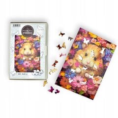 Puzzle Hamster Mruu&amp;Pruu 20 x 28 cm 160 tükki Puidust puzzle hind ja info | Pusled | kaup24.ee