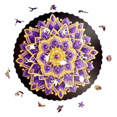 Premium 3D puidust puzzle täiskasvanutele Crystal Mandala XL Mruu&amp;Pruu Mruu&amp;Pruu hind ja info | Pusled | kaup24.ee