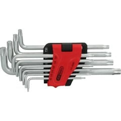 L-Torx komplekt, pikk, T8-T50, 10 osa, KS Tools цена и информация | Механические инструменты | kaup24.ee