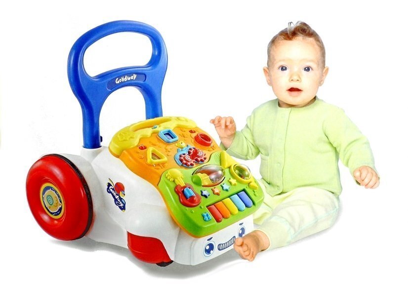Käimistugi arendava tahvliga цена и информация | Imikute mänguasjad | kaup24.ee