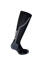 Spring Recovery Speed up Compression Socks, Black M Black 010782-1002MBlack цена и информация | Воротник из шерсти мерино/ шарф серый InAvati AC010195-1 | kaup24.ee