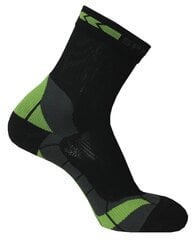 Spring Gradual Compression Short Socks, Black/Green XL Black/Green 010901-1995XLBlack/Green цена и информация | Женские шарфы, платки | kaup24.ee