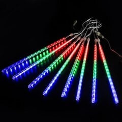 Led meteoorid, 50cm, 8 tk, kirjud hind ja info | Jõulutuled | kaup24.ee