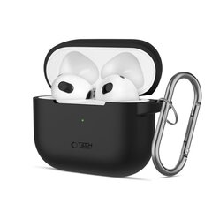 TECH-PROTECT SILIKOONIST KONKS APPLE AIRPODS 3 MUST hind ja info | Teleri seinakinnitused ja hoidjad | kaup24.ee