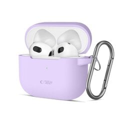 TECH-PROTECT SILIKOONIST KONKS ÕUN AIRPODS 3 LAVENDEL hind ja info | Teleri seinakinnitused ja hoidjad | kaup24.ee