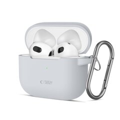 TECH-PROTECT SILIKOONIST KONKS ÕUN AIRPODS 3 VÄRVILINE HALL hind ja info | Teleri seinakinnitused ja hoidjad | kaup24.ee