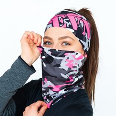 Повязка на голову Eleven Sportswear EVN CAMO 02 серый цена и информация | Женские шапки | kaup24.ee