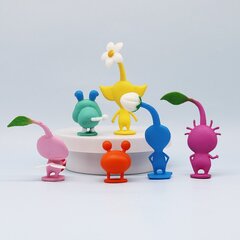 12tk/komplekt Animemäng PIKMIN Figuurikapten Olimar PIKMIN PVC märulikujude kollektsioon Mudelnukumänguasjad lastele jõulukingid hind ja info | Pehmed mänguasjad | kaup24.ee