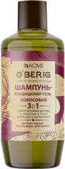 O' BERIG toitev šampoon-palsam-geel Kookospähkel 3in1, 500ml hind ja info | Šampoonid | kaup24.ee