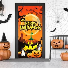 Halloween Door Banner Sünnipäevapidu Tausta Dekoratsioon Front Door Banner hind ja info | Küünlad hingedepäevaks | kaup24.ee