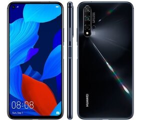 Huawei Nova 5T 6/128ГБ Dual SIM Black цена и информация | Мобильные телефоны | kaup24.ee