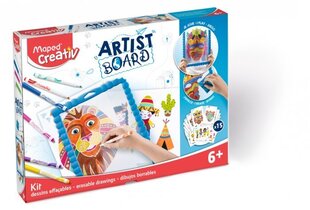 Joonistuskomplekt tahvliga Maped Creativ Artist Board цена и информация | Развивающие игрушки | kaup24.ee
