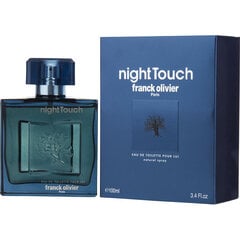 Tualettvesi Franck Olivier Night Touch EDT meestele, 100 ml hind ja info | Meeste parfüümid | kaup24.ee