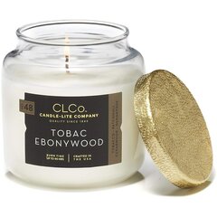 Lõhnaküünal kaanega Candle-Lite Tobac Ebonywood, 396 g цена и информация | Подсвечники, свечи | kaup24.ee