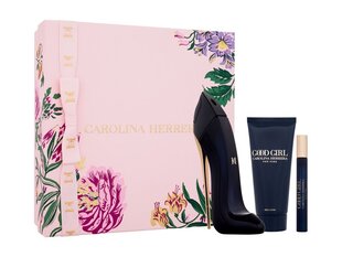 Kosmeetikakomplekt Carolina Herrera Good Gjal naistele: Lõhnavesi EDP, 80 ml + kehakreem, 100 ml + Lõhnavesi EDP, 10 ml hind ja info | Naiste parfüümid | kaup24.ee