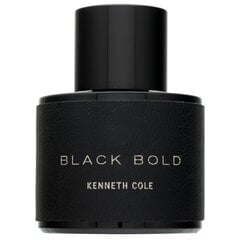 Kenneth Cole Black Bold eau de parfum для мужчин 100 мл цена и информация | Мужские духи | kaup24.ee