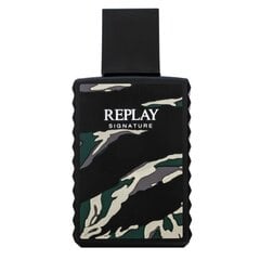 Tualettvesi Replay Signature Reverse for Him EDT meestele, 30 ml hind ja info | Meeste parfüümid | kaup24.ee