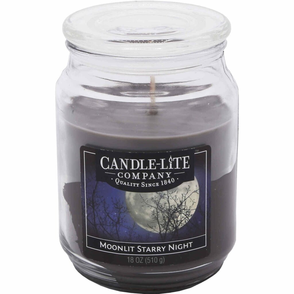 Lõhnaküünal kaanega Candle-Lite Moonlit Starry Night, 510 g hind ja info | Küünlad, küünlajalad | kaup24.ee