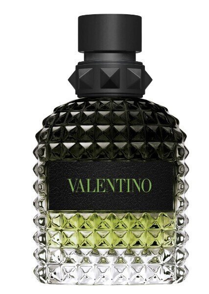 Tualettvesi Valentino Uomo Born In Roma Green Stravaganza EDT meestele, 50 ml цена и информация | Meeste parfüümid | kaup24.ee