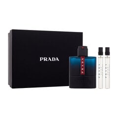 Tualettvesi Prada Luna Rossa Ocean EDT meestele: 100 ml + 2 x 10 ml цена и информация | Мужские духи | kaup24.ee