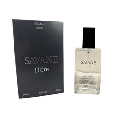 Tualettvesi Savane D'ore EDT meestele, 50ml hind ja info | Meeste parfüümid | kaup24.ee