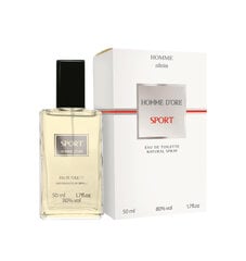 Tualettvesi Homme Collection Sport EDT meestele, 50ml hind ja info | Meeste parfüümid | kaup24.ee