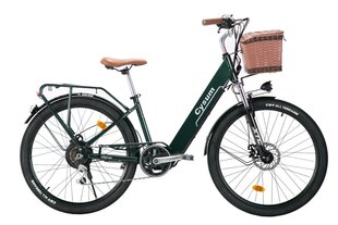 Elektrijalgratas Cysum CityRun, 26", roheline hind ja info | Elektrirattad | kaup24.ee