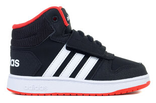 Hoops mid 2.0 i adidas core for children's black b75945 цена и информация | Детская спортивная обувь | kaup24.ee