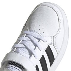 Spordijalatsid tüdrukutele Adidas FZ0106, valge hind ja info | Laste spordijalatsid | kaup24.ee