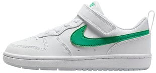 Nike Обувь Court Borough Low White Green DV5457 109 DV5457 109/2.5 цена и информация | Детская спортивная обувь | kaup24.ee