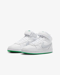 Nike Обувь Court Borough Mid 2 White Grey Green CD7782 115 CD7782 115/5 цена и информация | Детская спортивная обувь | kaup24.ee