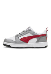 Puma Обувь Rebound V6 Lo Jr White Grey Red 393833 09 393833 09/6 цена и информация | Детская спортивная обувь | kaup24.ee