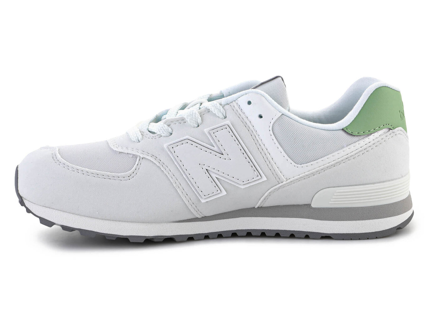 Spordijalatsid lastele New Balance GC574MW1 30090-437, valge цена и информация | Laste spordijalatsid | kaup24.ee