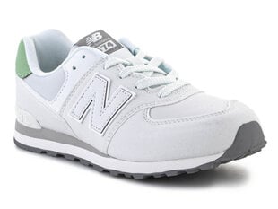 Spordijalatsid lastele New Balance GC574MW1 30090-437, valge цена и информация | Детская спортивная обувь | kaup24.ee