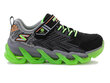 Vabaaja jalanõud lastele Skechers S Lights Mega Surge 400130L-BKLM 30155-437, must цена и информация | Laste spordijalatsid | kaup24.ee