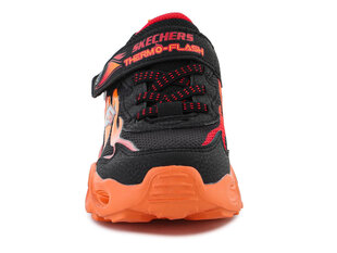 Spordijalatsid Skechers 400103L-BKRD 30156-437, must цена и информация | Детская спортивная обувь | kaup24.ee