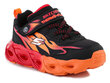 Spordijalatsid Skechers 400103L-BKRD 30156-437, must hind ja info | Laste spordijalatsid | kaup24.ee