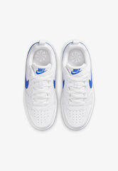 Nike Обувь Court Borough Low White Blue DV5456 110 DV5456 110/4.5 цена и информация | Детская спортивная обувь | kaup24.ee