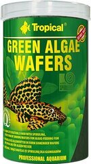 Корм для аквариумных рыб TROPICAL Green Algae Wafers 250 мл/113 г цена и информация | Корм для живой рыбы | kaup24.ee