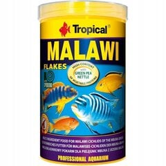 Toit tsichlididele Tropical Malawi, 1000 ml hind ja info | Toit kaladele | kaup24.ee