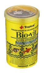 TROPICAL Bio-Vit - корм для аквариумных рыб - 1000 мл/200 г цена и информация | Корм для живой рыбы | kaup24.ee