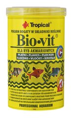 TROPICAL Bio-Vit - корм для аквариумных рыб - 1000 мл/200 г цена и информация | Корм для живой рыбы | kaup24.ee