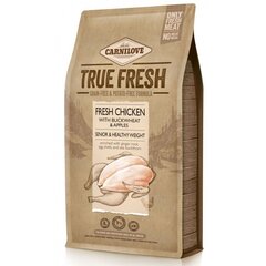 Carnilove True Fresh Dog vanematele koertele kanaga, 4 kg hind ja info | Kuivtoit koertele | kaup24.ee