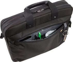 Case Logic Bryker Laptop Bag 15.6 BRYB-115, Must цена и информация | Рюкзаки, сумки, чехлы для компьютеров | kaup24.ee