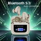 Traadita kõrvaklapid V8, bluetooth 5.3, mikrofon, müravähendus, touch ecarn, kuldne цена и информация | Kõrvaklapid | kaup24.ee