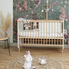 Doux Nid Lilac Cot Bumper Art.2200780 Бортик-охранка для детской кроватки 30x180 см цена и информация | Товары для безопасности детей дома | kaup24.ee